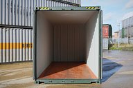 20ft New High Cube Shipping Container Internal View