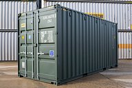 20ft New Green High Cube Shipping Container