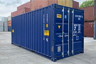 20ft Standard Tunnel Shipping Container in Blue