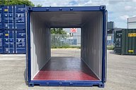 All Cargo Doors Open on a 20ft Tunnel Shipping Container