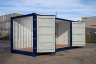 20ft Shipping Container Side Opening and Cargo Doors