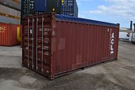 Shipping Container with Open Top in 20 Foot Length