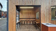 Durham Sixth Form Centre Shipping Container Cafe