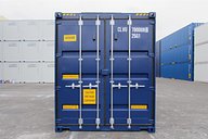 Blue 20ft High Cube Tunnel Shipping Container
