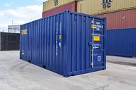 Single Door End of a 20ft New Tri Door Shipping Container 