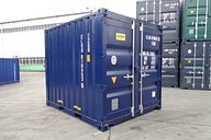 10ft Blue Shipping Container