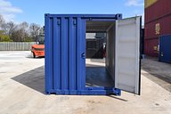 20ft New Tri Door Shipping Container in Blue
