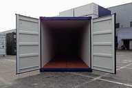 40ft New Shipping Container Cargo Doors Open