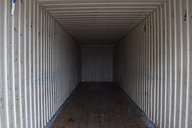 Interior of a 45 Foot Used Shipping Container