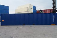 40ft Blue Tunnel Shipping Container Standard Height