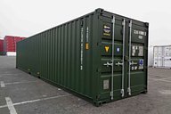 40ft New Standard Shipping Container Green