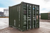 10ft offshore container in green