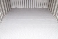 10ft offshore container interior, with extra lashing points and heavy duty steel floor