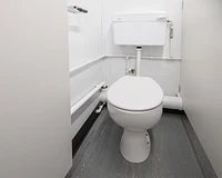 Site accommodation toilet cubicle