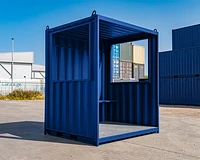 Smoking shelter container