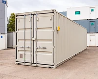 40ft High Cube Repainted fitted with Ply line and Electrics