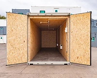 40ft High Cube Repainted fitted with Ply line and Electrics