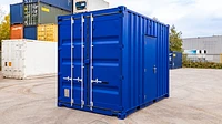 10ft shipping container with personnel door