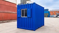 10ft shipping container with window fitted