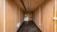 20ft container with electrics, lighting and kitchenette
