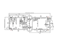 Specification drawing for 32ft canteen accommodation unit