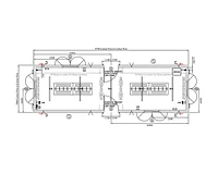 Specification drawing for 32ft drying room accommodation unit