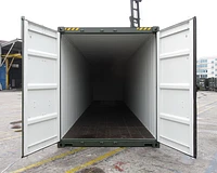 40ft High Cube Shipping Container with doors open