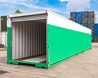 40ft Tunnel Repainted and Fitted with Roller Shutter