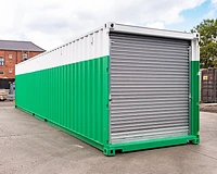 40ft Tunnel Repainted and Fitted with Roller Shutter