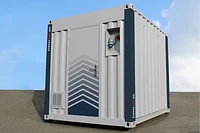 lithium-ion battery charging container