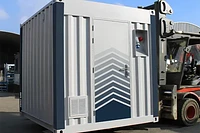 lithium-ion battery charging container