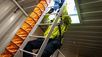 Inside a Confined Space Training Unit