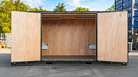 20ft Side Opening Shipping Container Doors Open