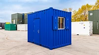 Upgraded Container with Door and Window