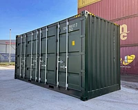 20ft Side Opening High Cube Container Side View