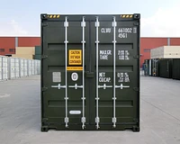 40ft Tunnel High Cube Container Green External