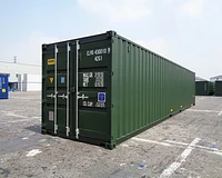 40ft Tunnel Standard Shipping Container Doors Closed