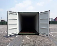 40ft Tunnel Standard Shipping Container Doors Open