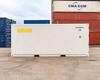 20ft Standard Refrigerated Container Side View