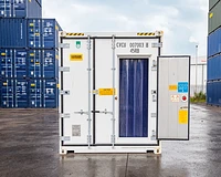 40ft High Cube Refrigerated Shipping Container Door Open