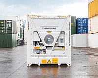 40ft High Cube Refrigerated Shipping Container Back View