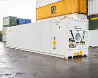 40ft High Cube Refrigerated Shipping Container White