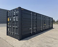 40ft High Cube Side Opening Containers (Grey)