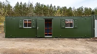 Site Accommodation with Racking