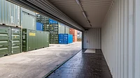 Rollershutter on 40ft Container