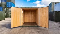 10ft container with plylining and electrics