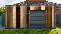 Rollershutter on 20ft container