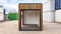20ft container cut out 
