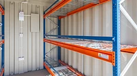 Offshore DNV container interior with racking and electrics