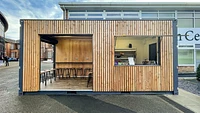 Cladded Catering Retail Kisok